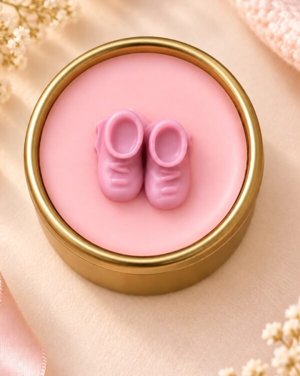 Baby Shoes Tealight — aluminium holder