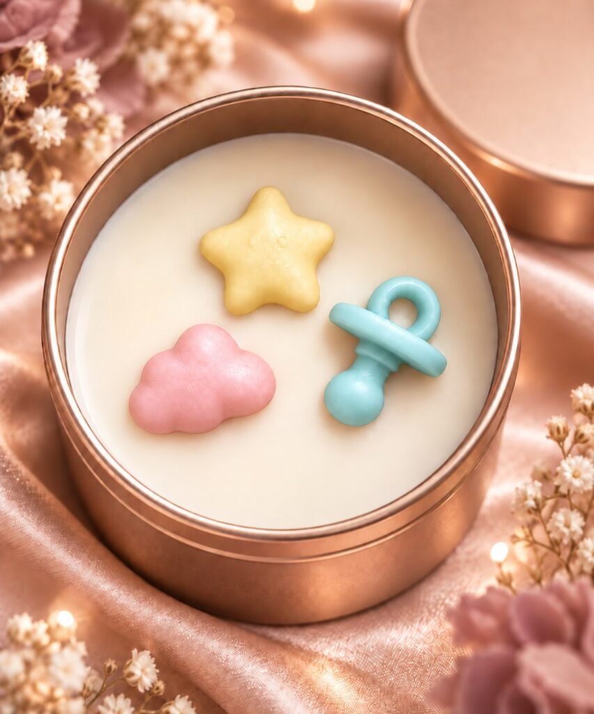Baby Shower Charms Tin