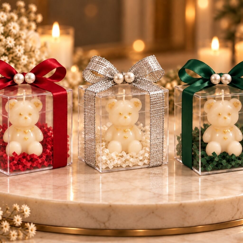 Bear Candle Gift Box