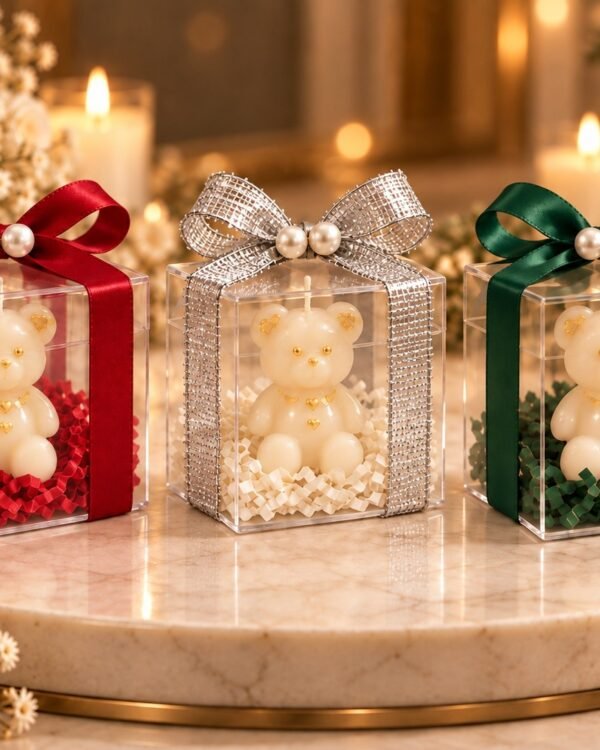 Bear Candle Gift Box