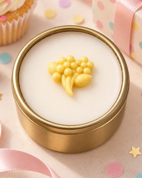 Berry Cluster Tealight — aluminium holder