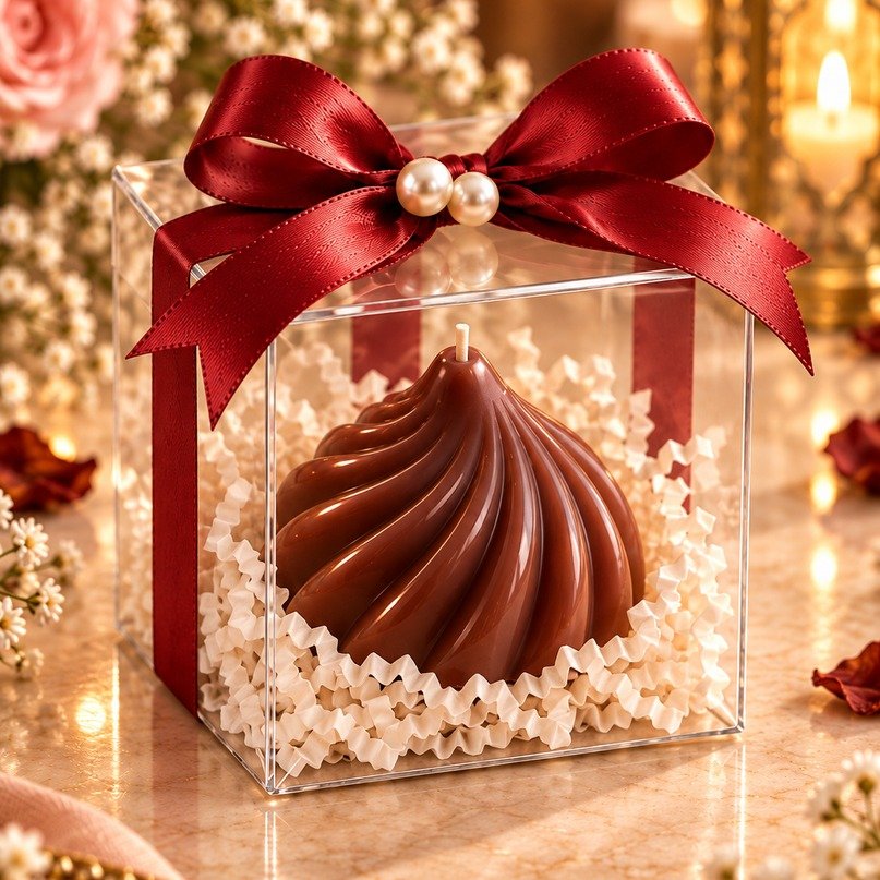 Chocolate Swirl Tiny Box
