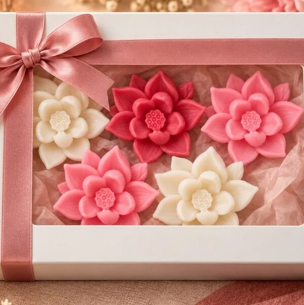 Lotus Candle Box – 5 Pcs