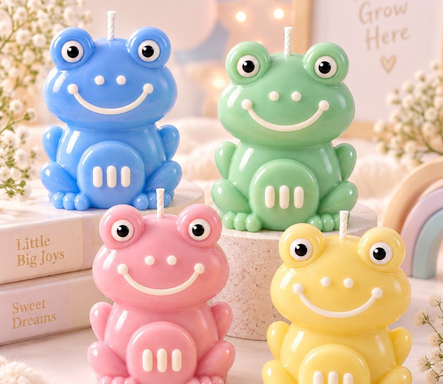 Frog Candle