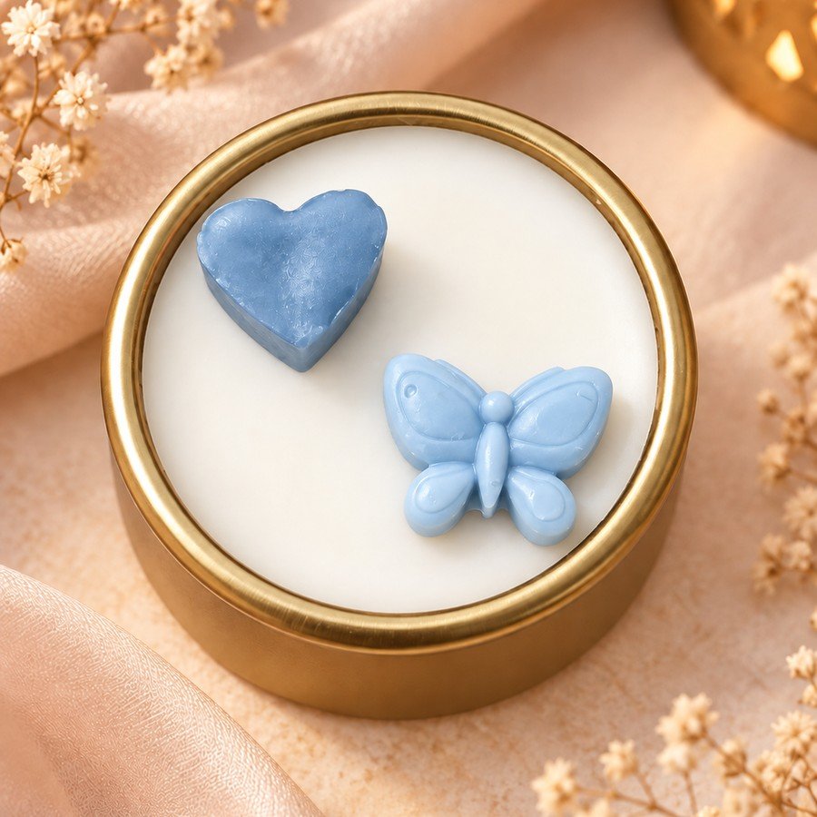 Heart & Butterfly Tealight