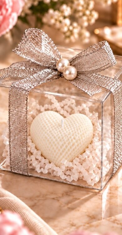 Heart Candle Gift Box