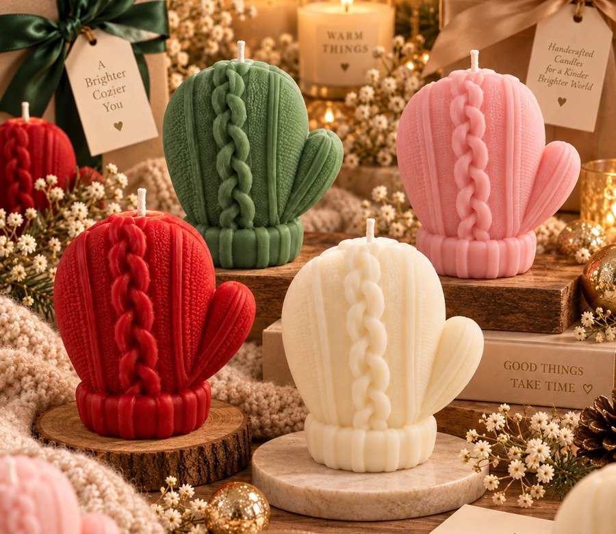 Mitten Candle