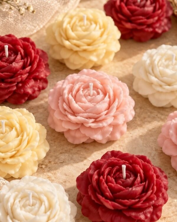 Peony Bloom Candle