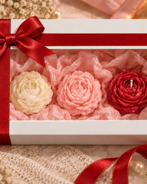 Peony Bloom Trio