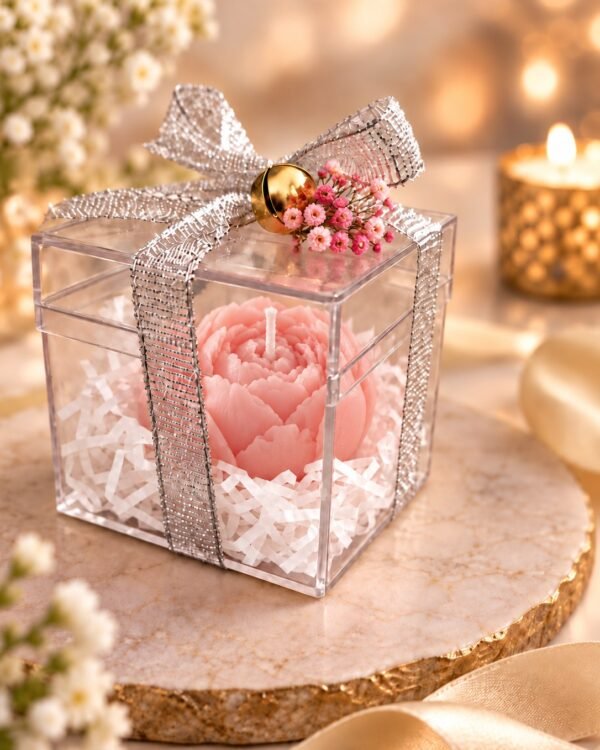 Peony Candle Gift Box