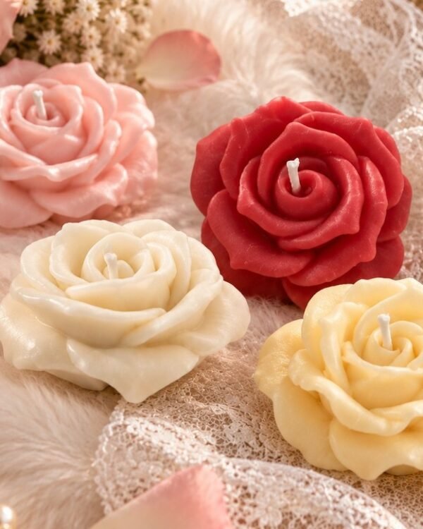 Rose Candle