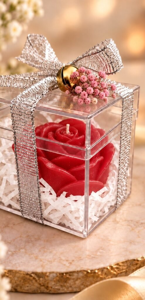 Rose Candle Gift Box
