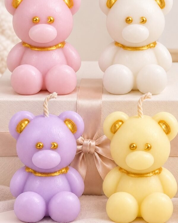 Teddy Bear Candle