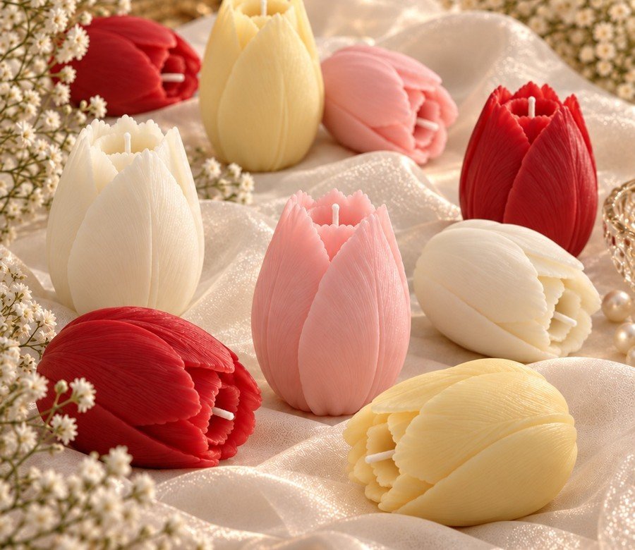 Tulip Candle